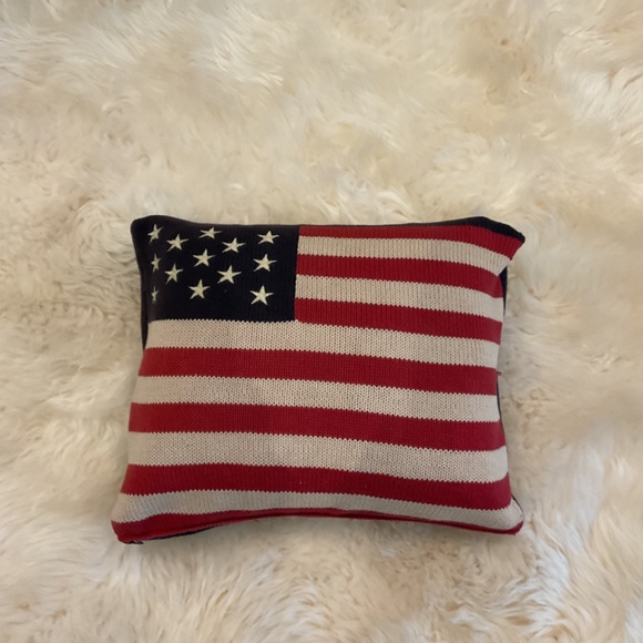Vintage Ralph Lauren Flag Pillow - Picture 6 of 12